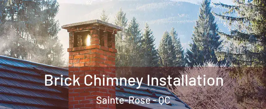  Brick Chimney Installation Sainte-Rose - QC