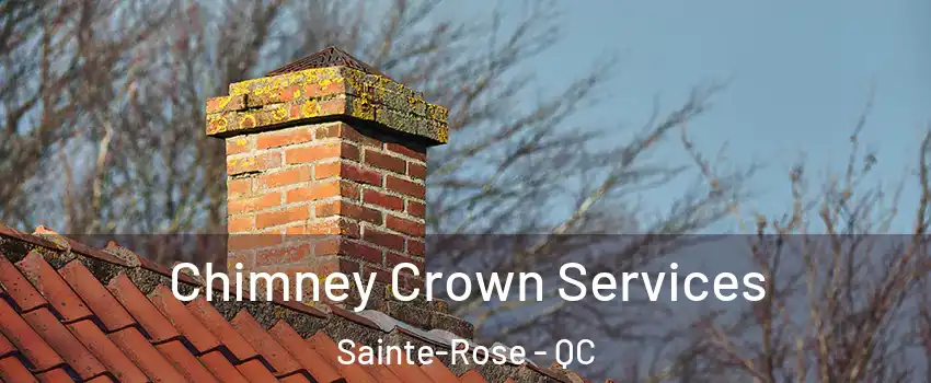  Chimney Crown Services Sainte-Rose - QC