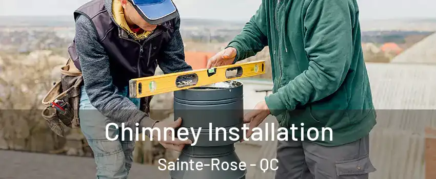  Chimney Installation Sainte-Rose - QC