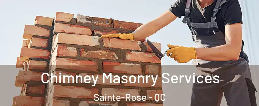  Chimney Masonry Services Sainte-Rose - QC
