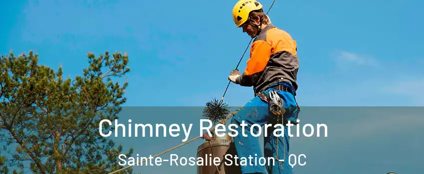  Chimney Restoration Sainte-Rosalie Station - QC