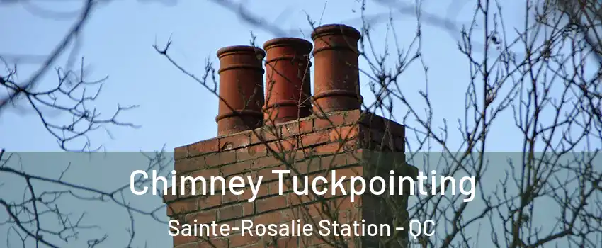  Chimney Tuckpointing Sainte-Rosalie Station - QC