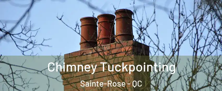  Chimney Tuckpointing Sainte-Rose - QC