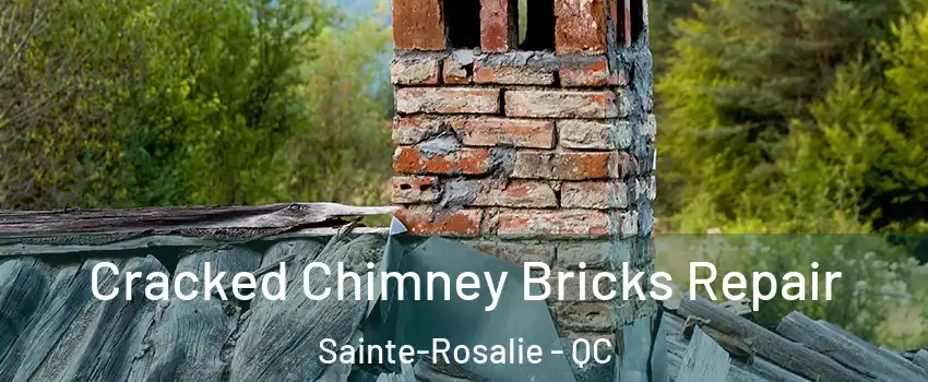  Cracked Chimney Bricks Repair Sainte-Rosalie - QC