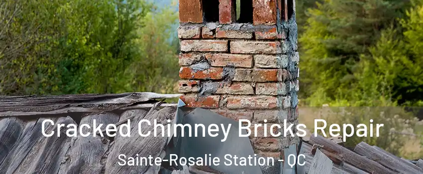  Cracked Chimney Bricks Repair Sainte-Rosalie Station - QC