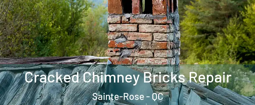  Cracked Chimney Bricks Repair Sainte-Rose - QC