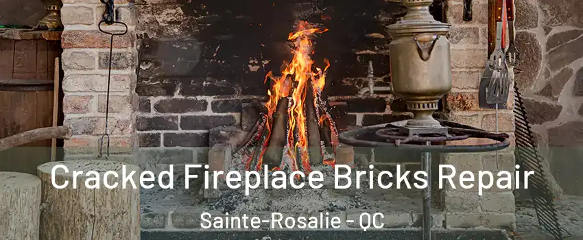  Cracked Fireplace Bricks Repair Sainte-Rosalie - QC