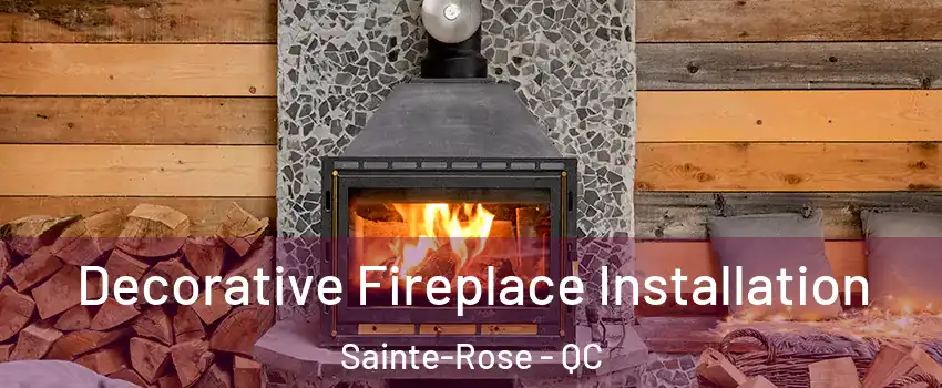  Decorative Fireplace Installation Sainte-Rose - QC