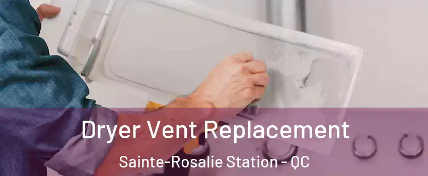  Dryer Vent Replacement Sainte-Rosalie Station - QC