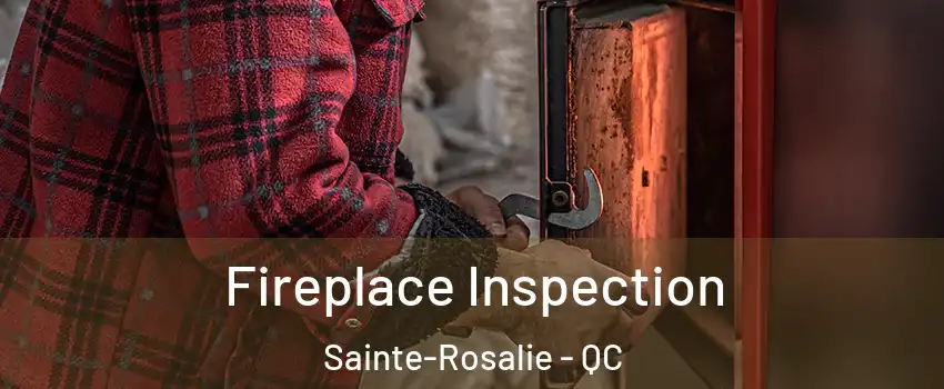  Fireplace Inspection Sainte-Rosalie - QC