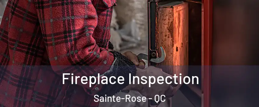  Fireplace Inspection Sainte-Rose - QC