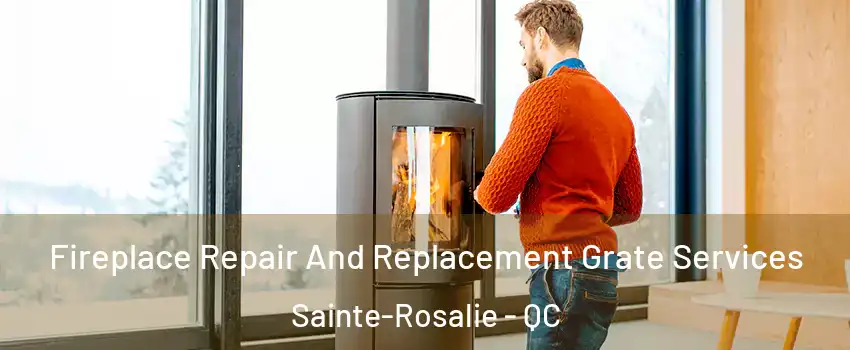  Fireplace Repair And Replacement Grate Services Sainte-Rosalie - QC