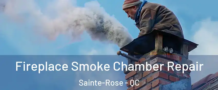  Fireplace Smoke Chamber Repair Sainte-Rose - QC