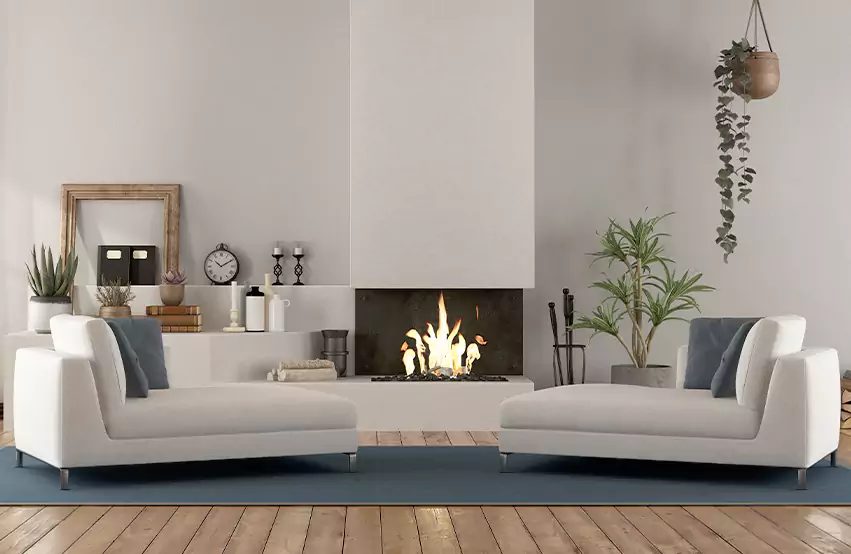 Custom Fireplace Design in Saint-Hyacinthe, QC