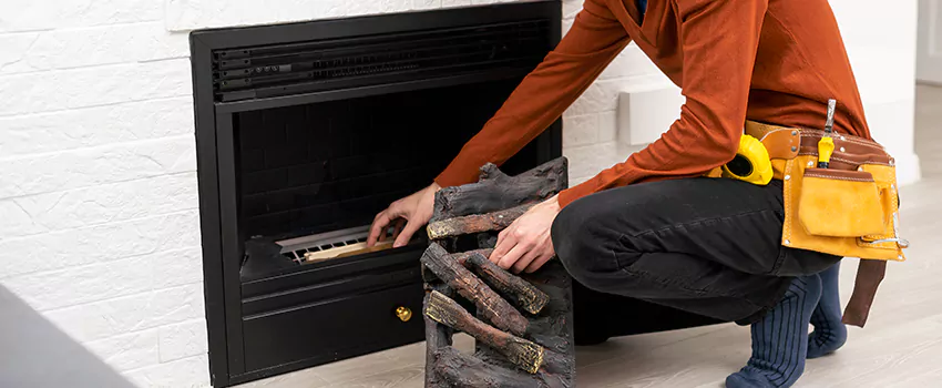Metal Fireplace Installation in Saint-Charles, Quebec