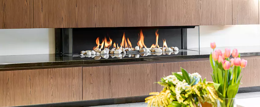 Outdoor Modern Fireplace Renovation Services in La Providence, QC