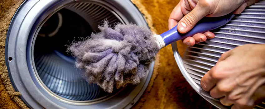 Signs Of A Clogged Dryer Lint Trap in Saint-Charles, Quebec