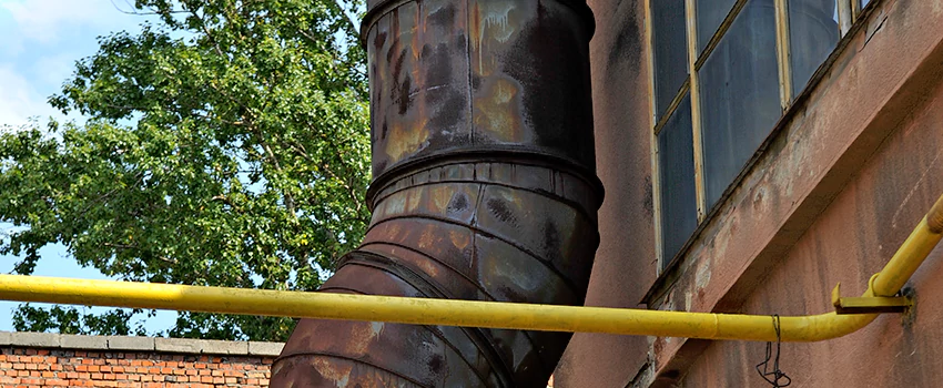 Lightning Protection Installation System for Industrial Chimneys in La Providence, Quebec