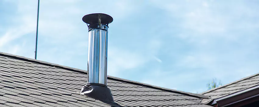 Outdoor Metal Chimney Installation in Saint-Charles, Quebec