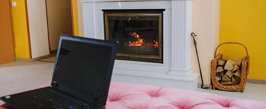 Valor Outdoor Gas Fireplace in Saint-Charles, Quebec