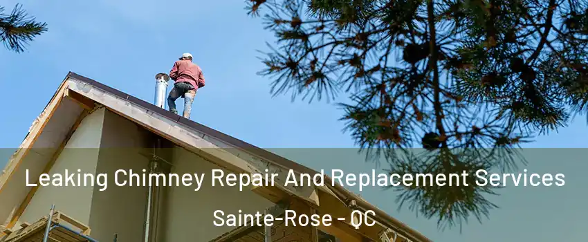  Leaking Chimney Repair And Replacement Services Sainte-Rose - QC
