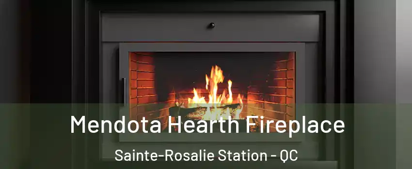  Mendota Hearth Fireplace Sainte-Rosalie Station - QC