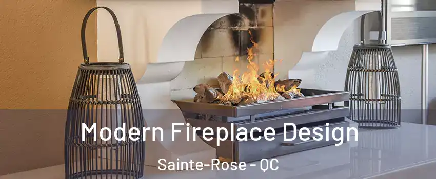  Modern Fireplace Design Sainte-Rose - QC