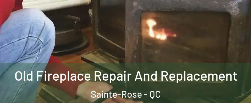  Old Fireplace Repair And Replacement Sainte-Rose - QC