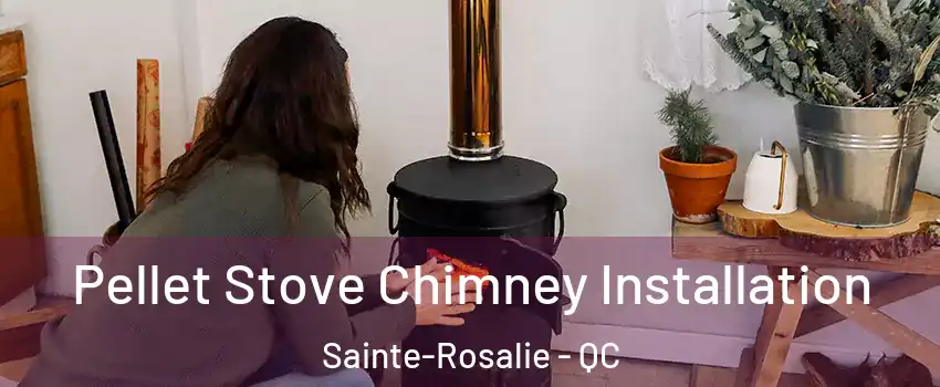  Pellet Stove Chimney Installation Sainte-Rosalie - QC