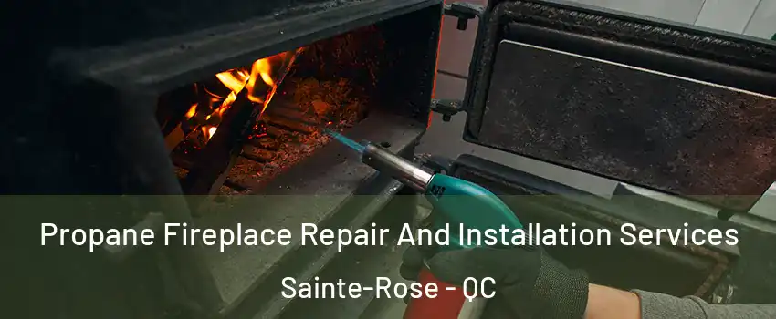  Propane Fireplace Repair And Installation Services Sainte-Rose - QC
