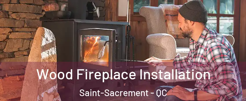  Wood Fireplace Installation Saint-Sacrement - QC